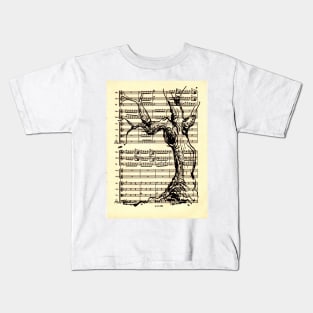 Handel Water Music Tree #1 Kids T-Shirt